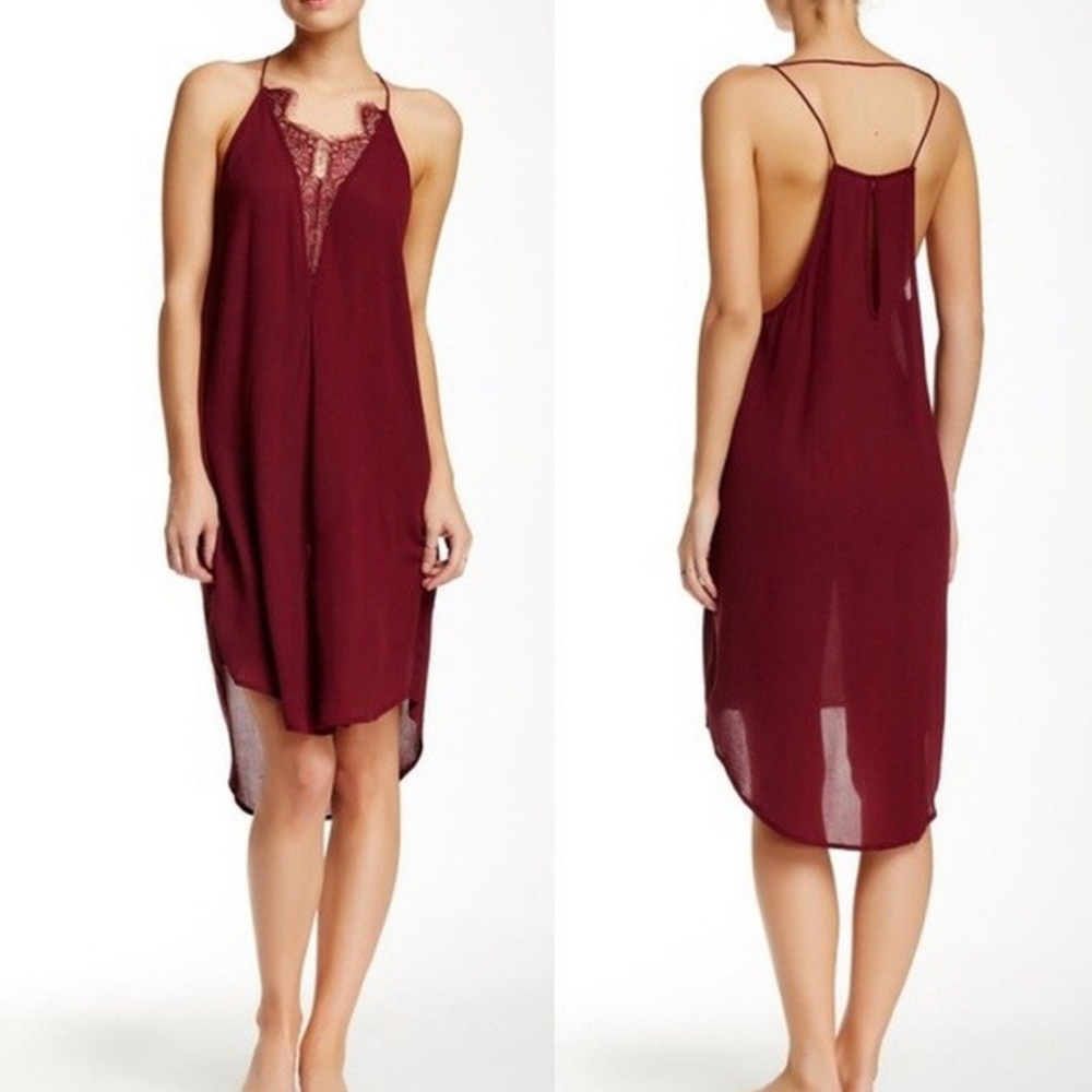 Free People Intimately Parisian Nights Slip Dress